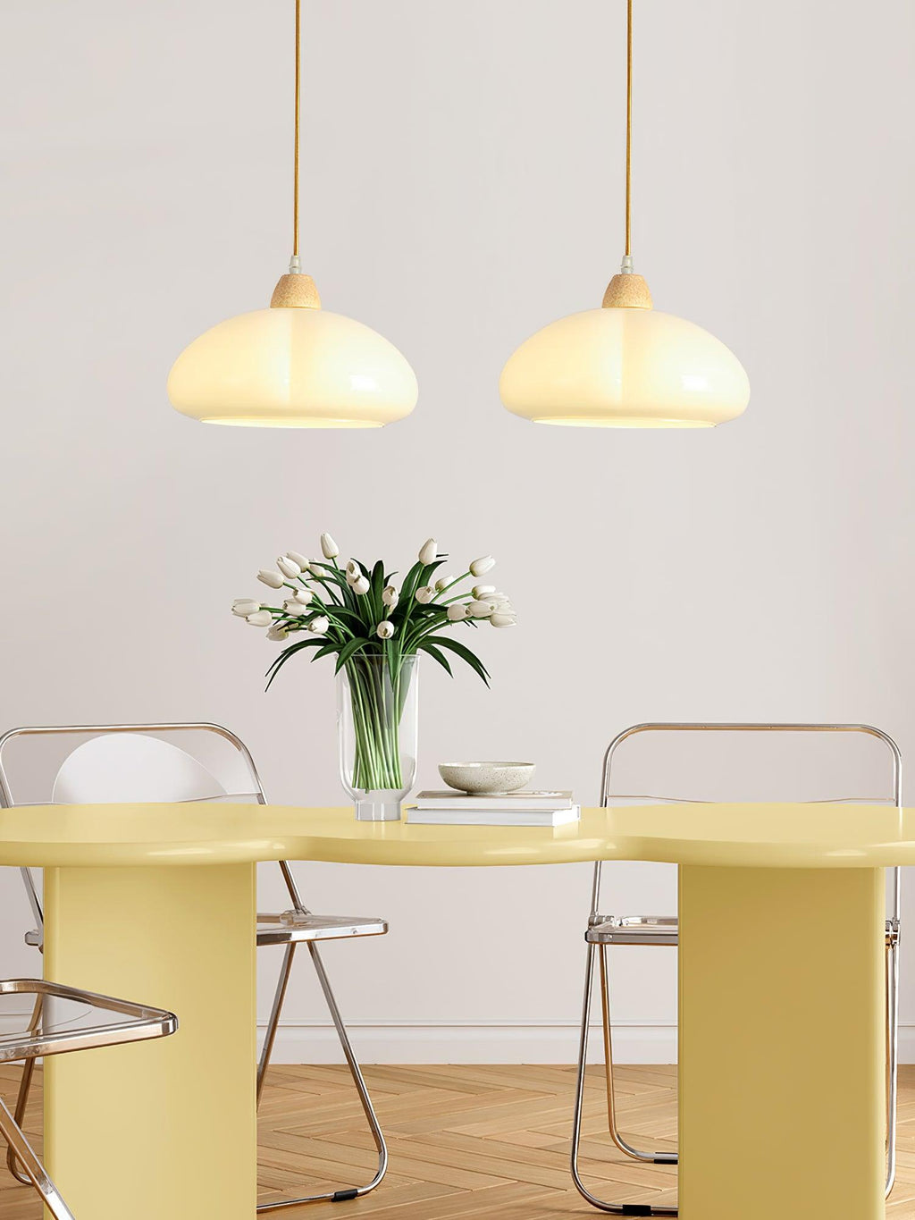 Sardenevia Glass Pendant Light-Moonnatur