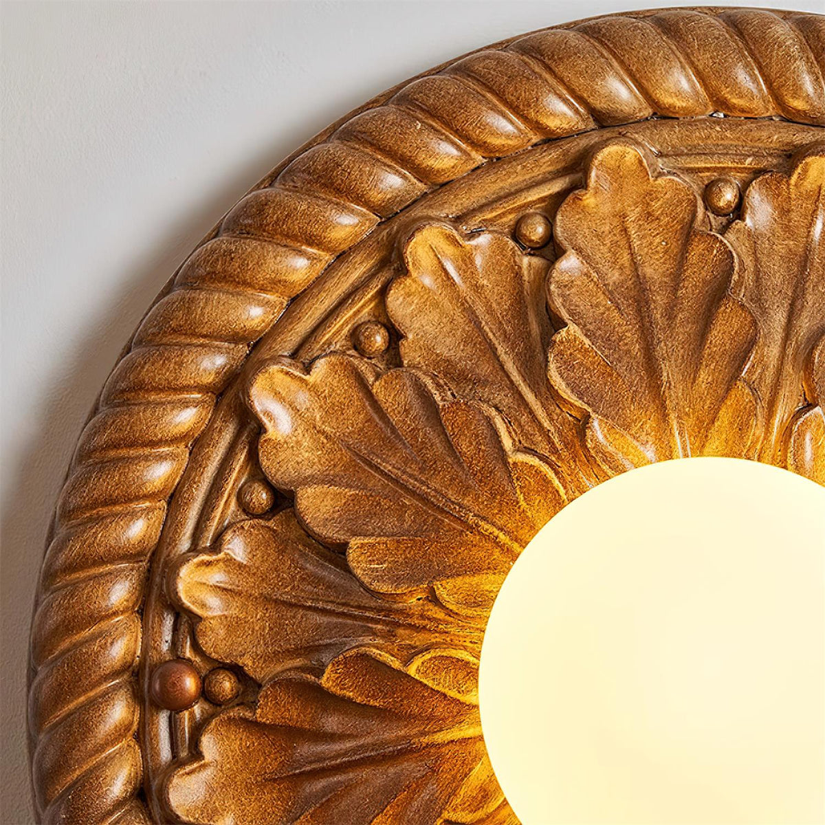 Baldenlark Resin Ceiling Light-Moonnatur