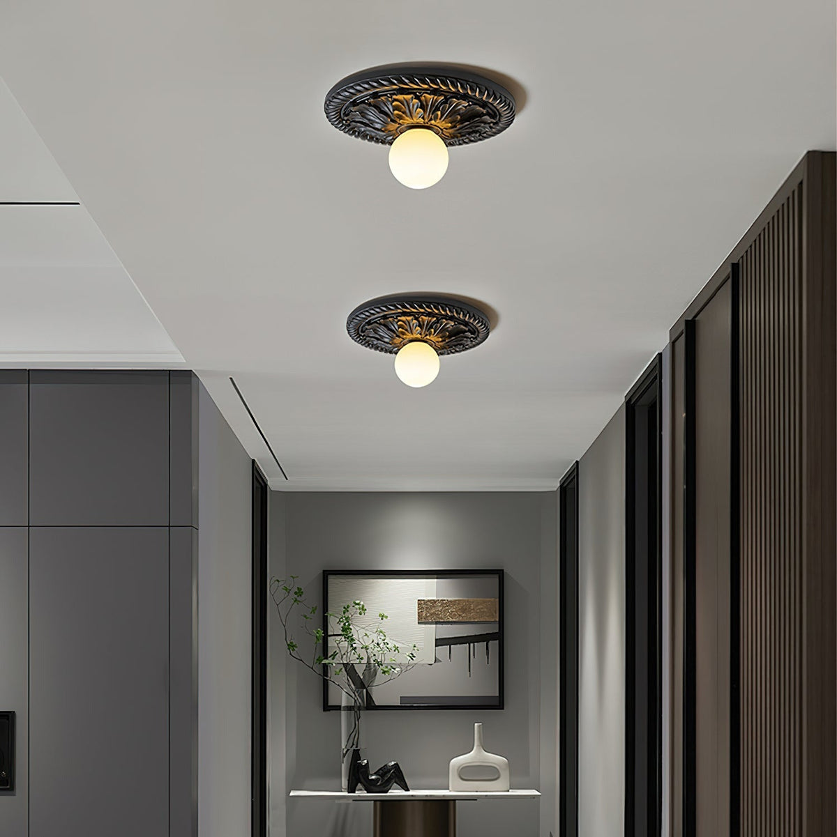 Barrowelis Acrylic Ceiling Light-Moonnatur
