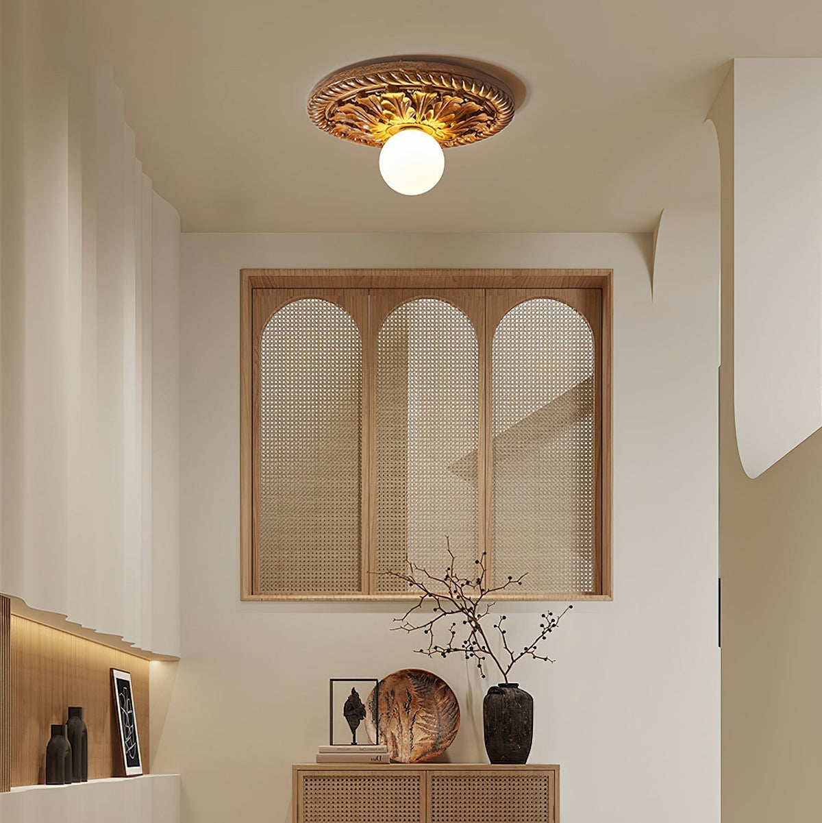 Barrowelis Acrylic Ceiling Light-Moonnatur