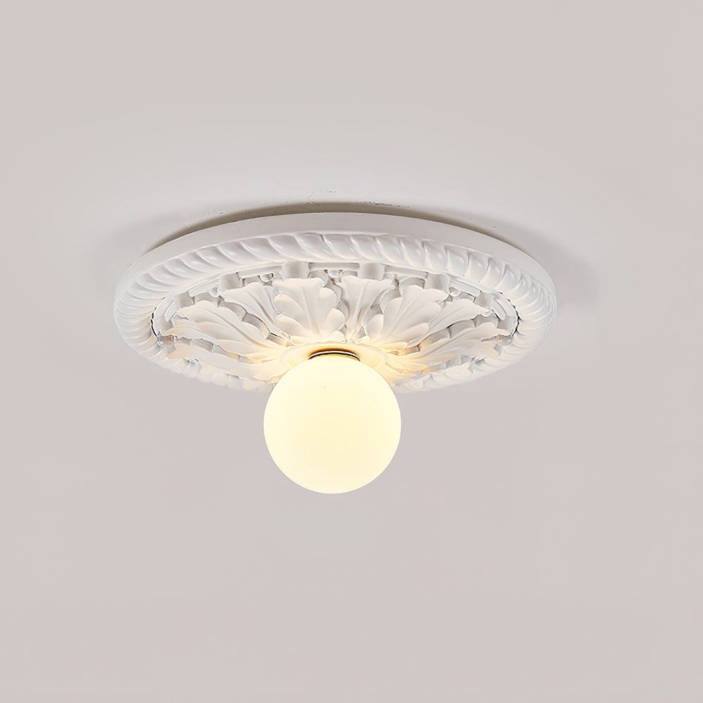 Baldenlark Resin Ceiling Light-Moonnatur