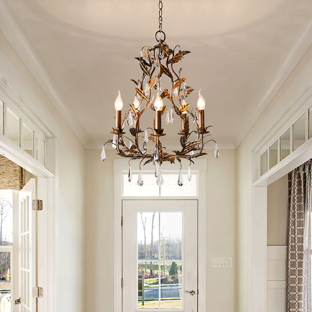 Berelfield Glass Chandelier-Moonnatur