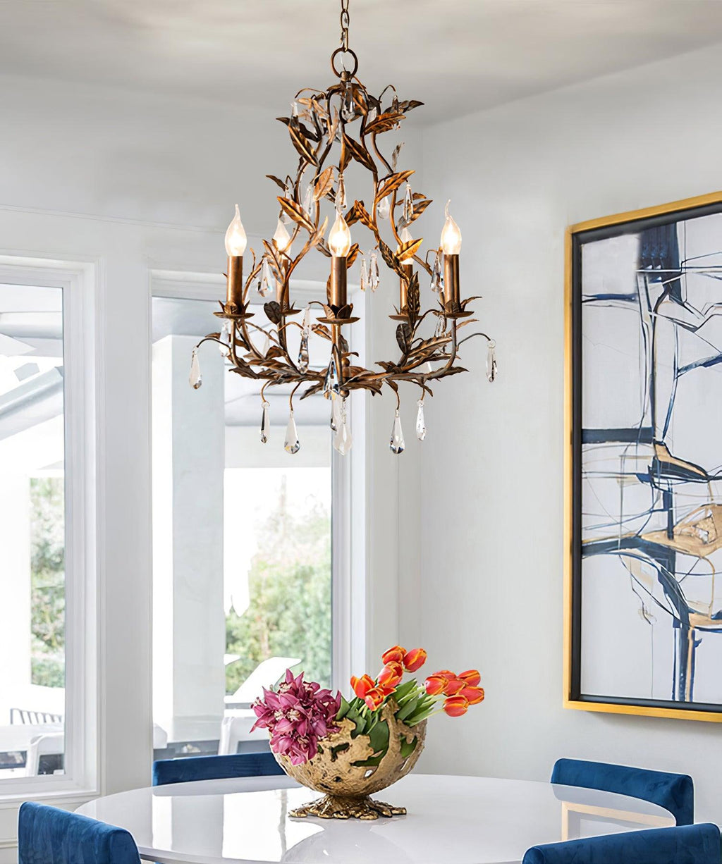 Berelfield Glass Chandelier-Moonnatur
