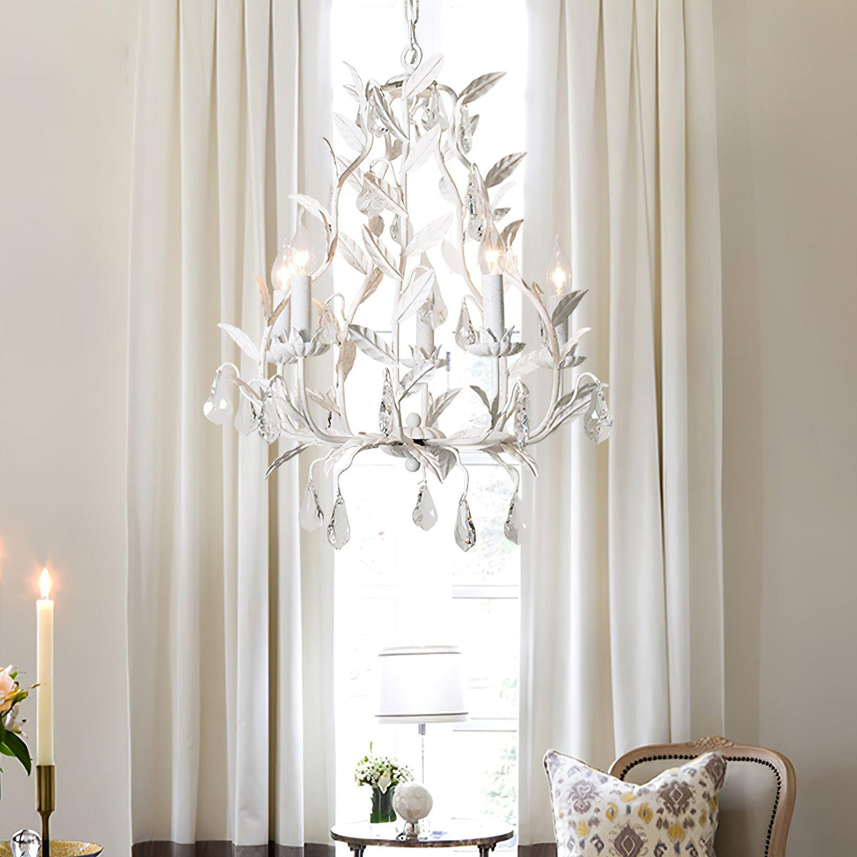 Berelfield Glass Chandelier-Moonnatur