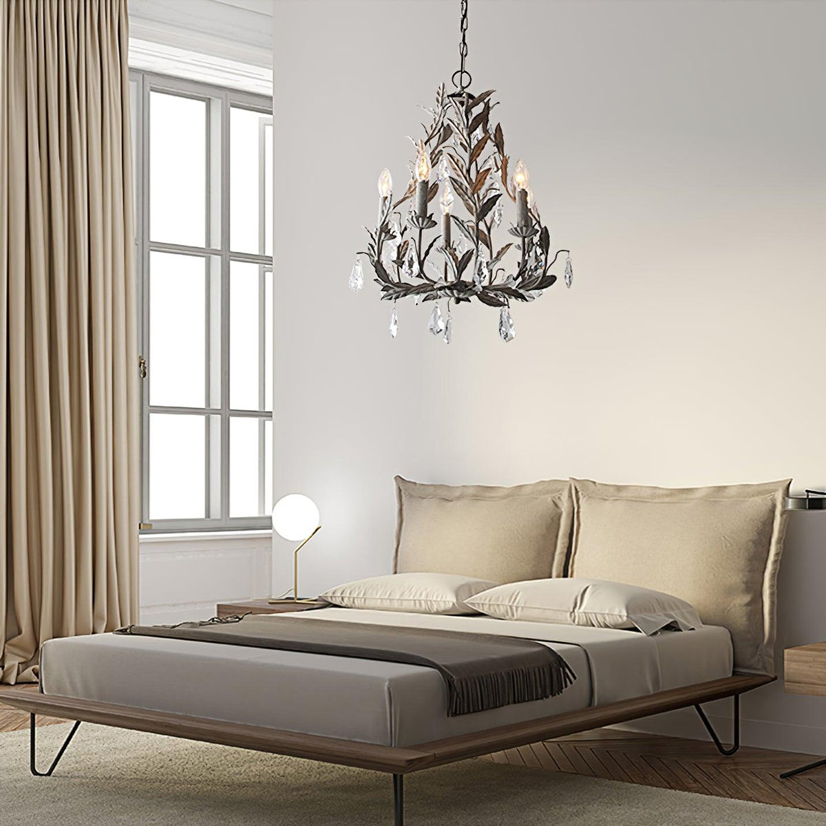 Berelfield Glass Chandelier-Moonnatur