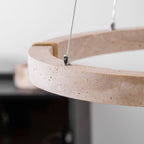 Drenara Travertine Chandelier-Moonnatur