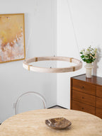 Drenara Travertine Chandelier-Moonnatur