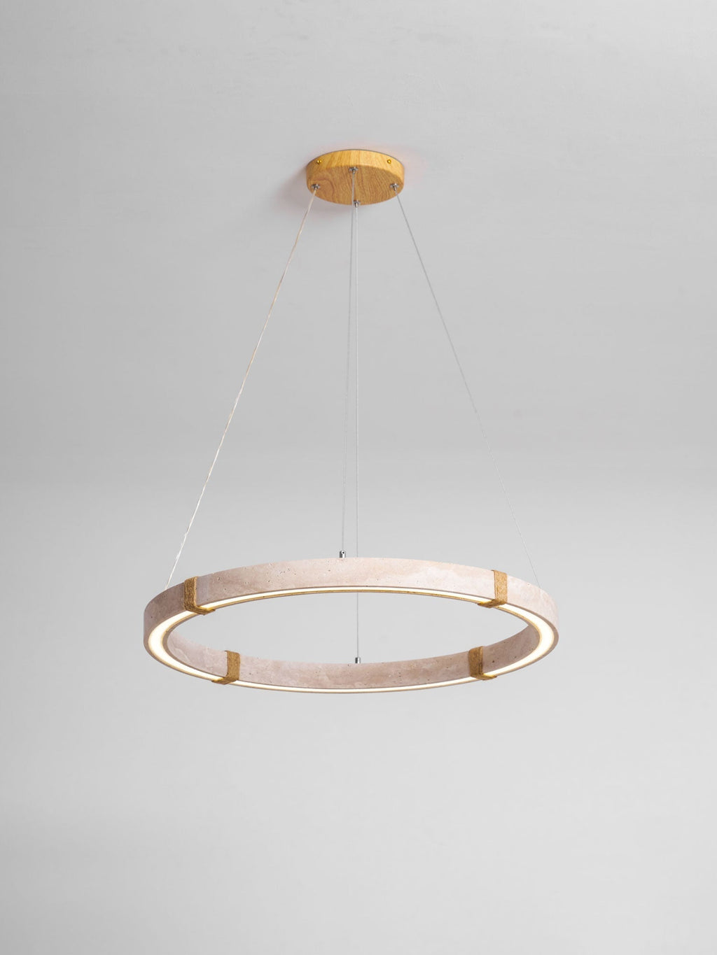 Drenara Travertine Chandelier-Moonnatur