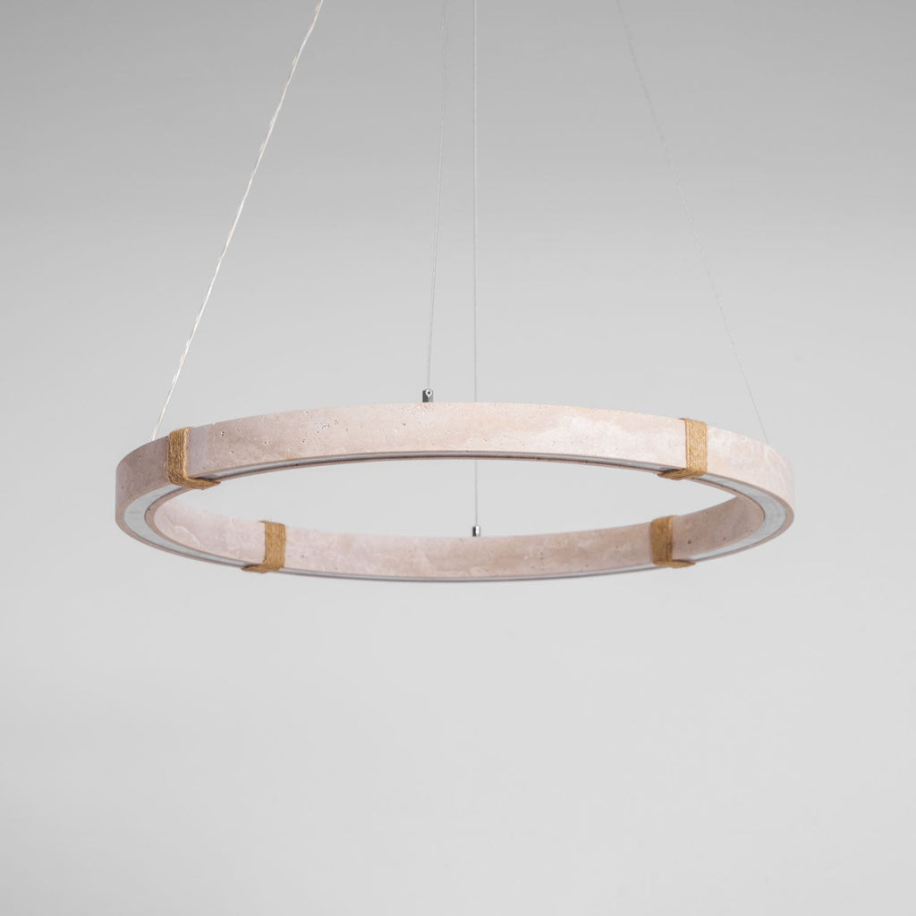 Drenara Travertine Chandelier-Moonnatur
