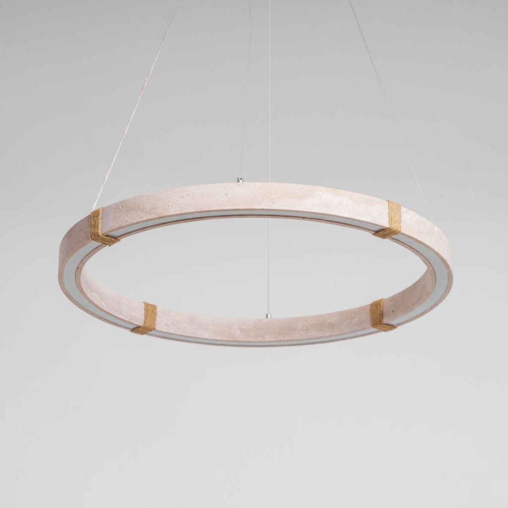 Drenara Travertine Chandelier-Moonnatur