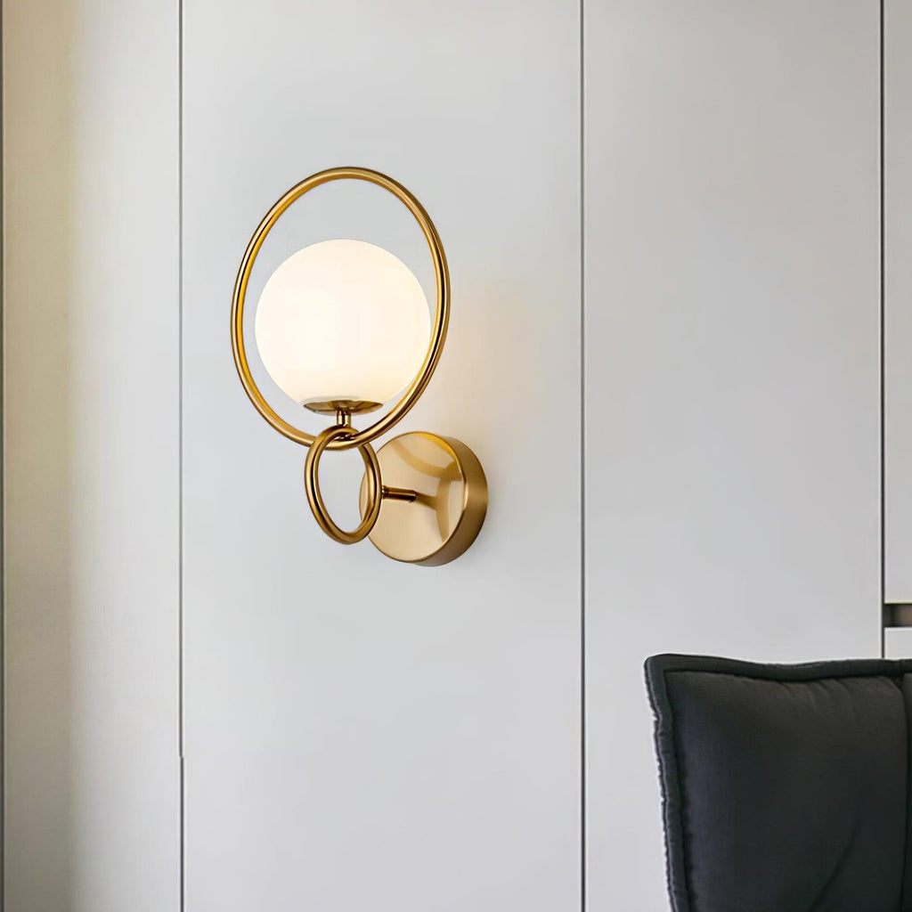 Ivrenvale Glass Wall Light-Moonnatur