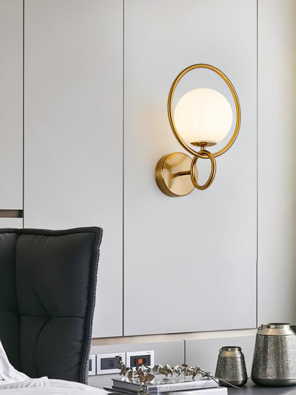 Ivrenvale Glass Wall Light-Moonnatur