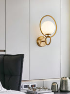Ivrenvale Glass Wall Light-Moonnatur