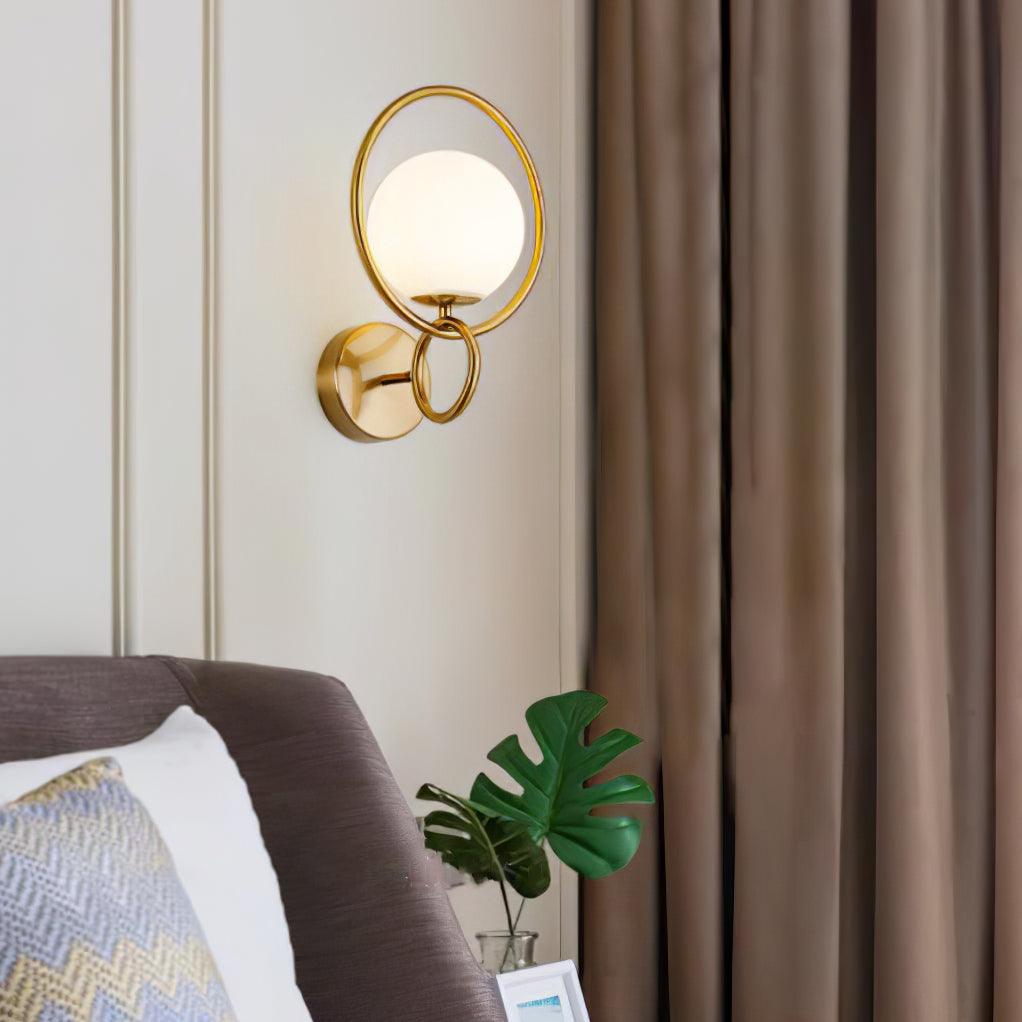 Ivrenvale Glass Wall Light-Moonnatur