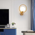 Ivrenvale Glass Wall Light-Moonnatur