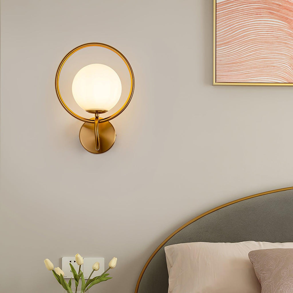Ivrenvale Glass Wall Light-Moonnatur