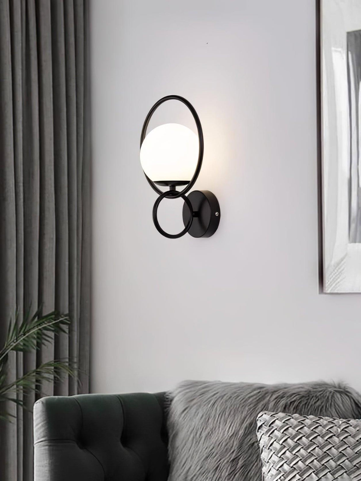 Ivrenvale Glass Wall Light-Moonnatur