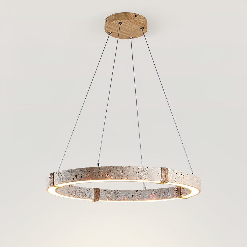 Haldelaria Stone Pendant Light-Moonnatur