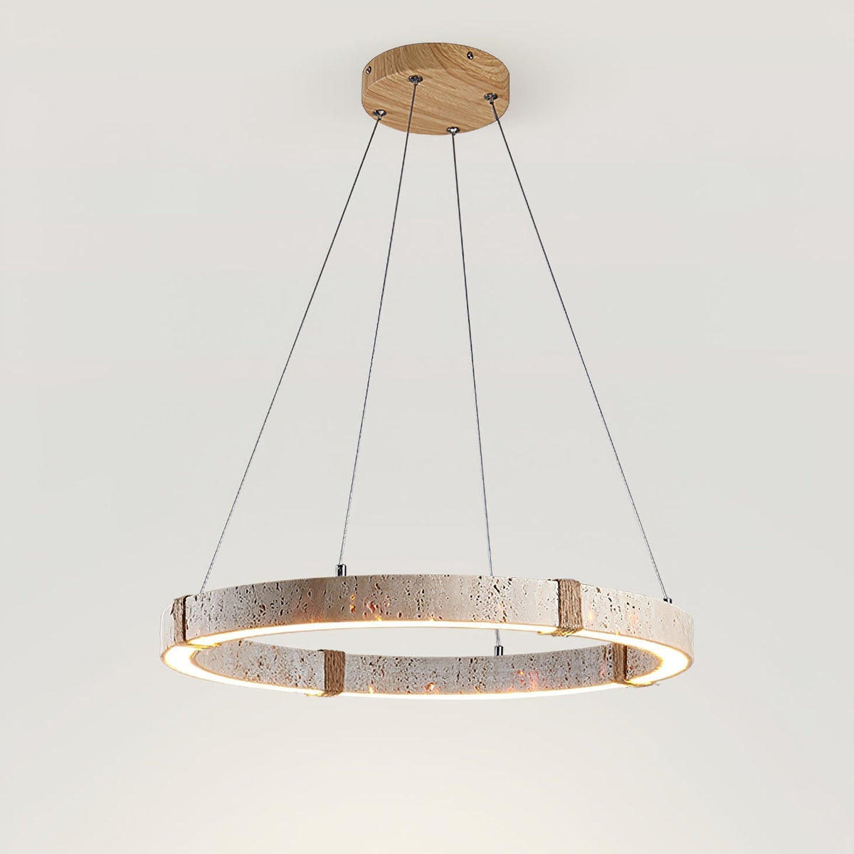 Haldelaria Stone Pendant Light-Moonnatur
