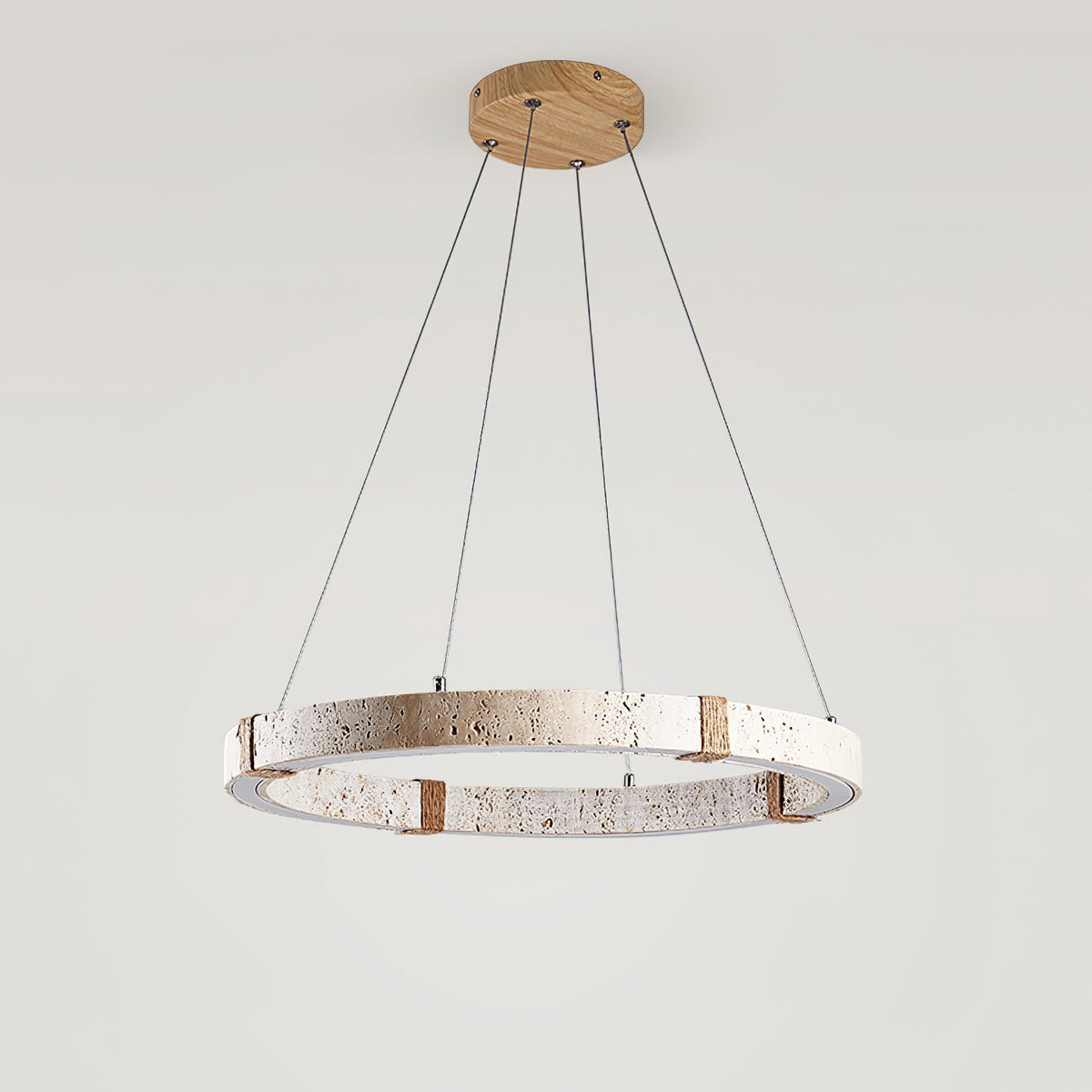 Drenara Travertine Chandelier-Moonnatur