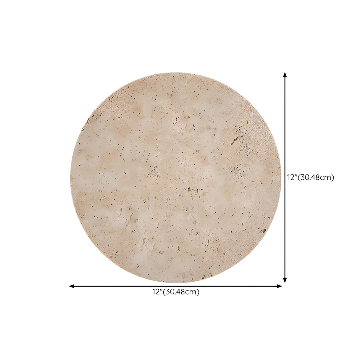 Ashencove Travertine Wall Light-Moonnatur