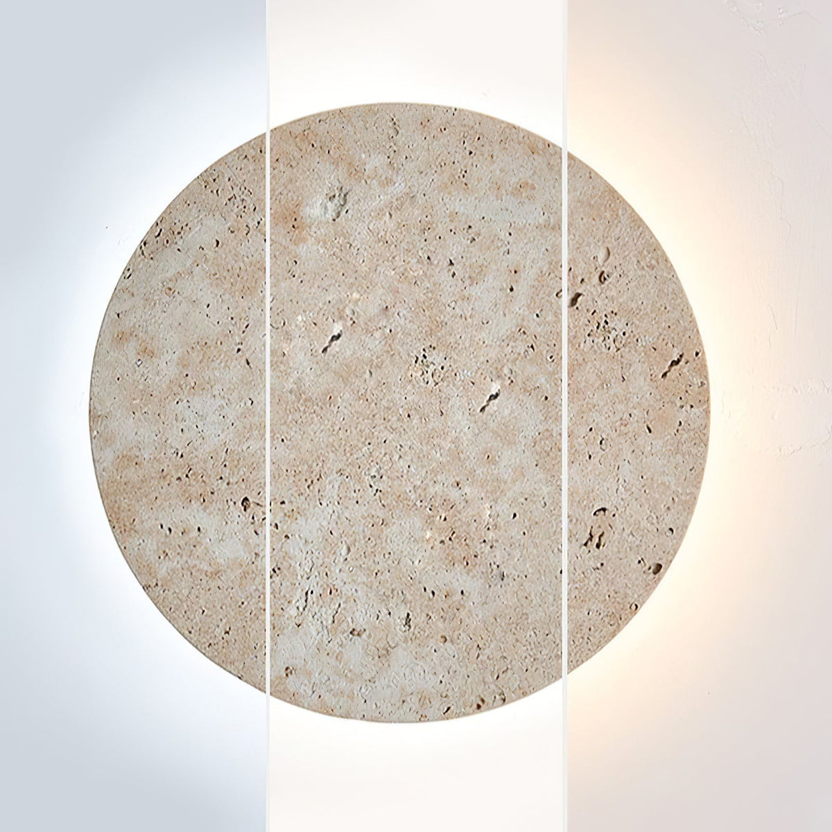 Ashencove Travertine Wall Light-Moonnatur