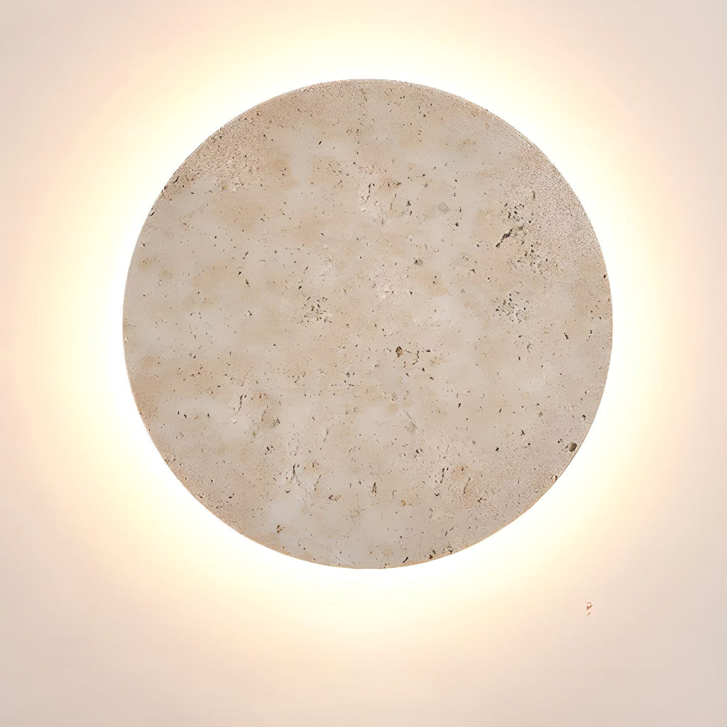 Ashencove Travertine Wall Light-Moonnatur