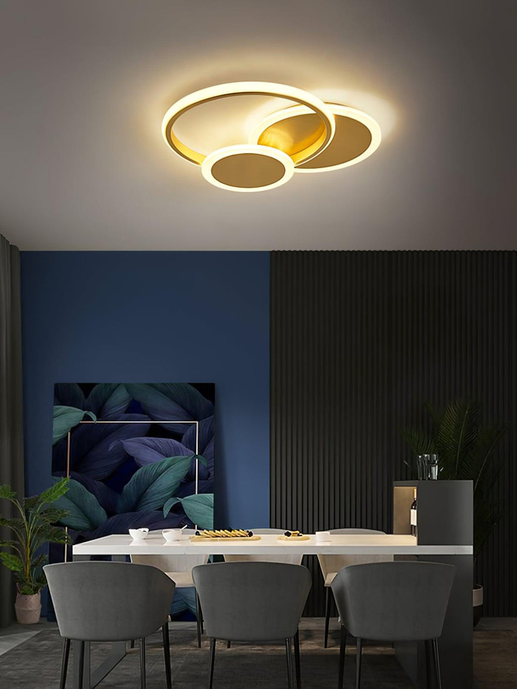 Baldenora Brass Ceiling Light-Moonnatur