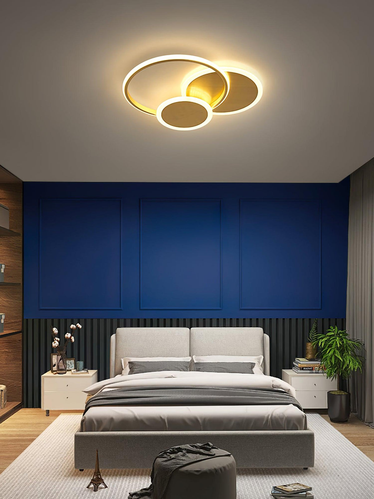 Baldenora Brass Ceiling Light-Moonnatur