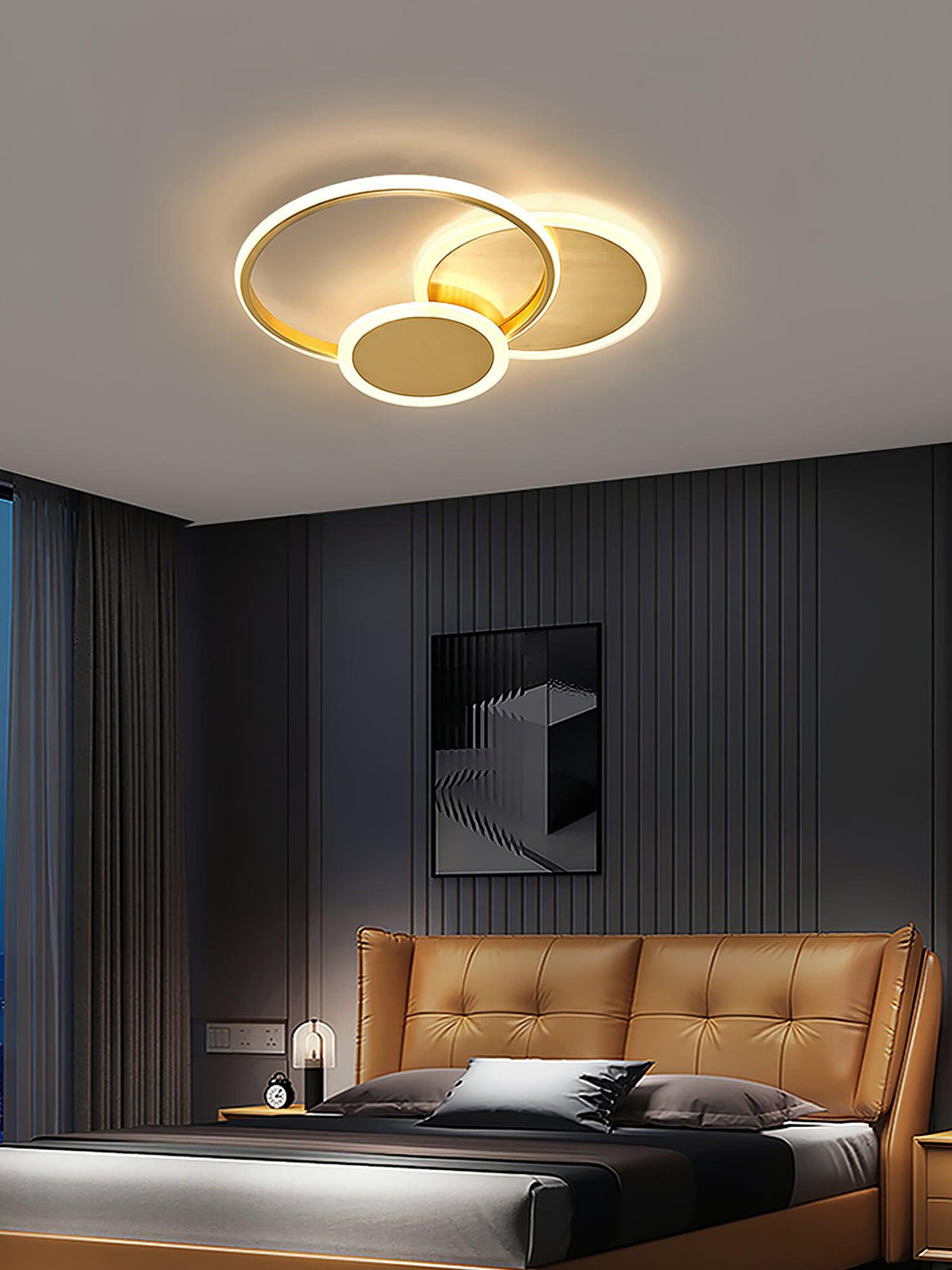Baldenora Brass Ceiling Light-Moonnatur