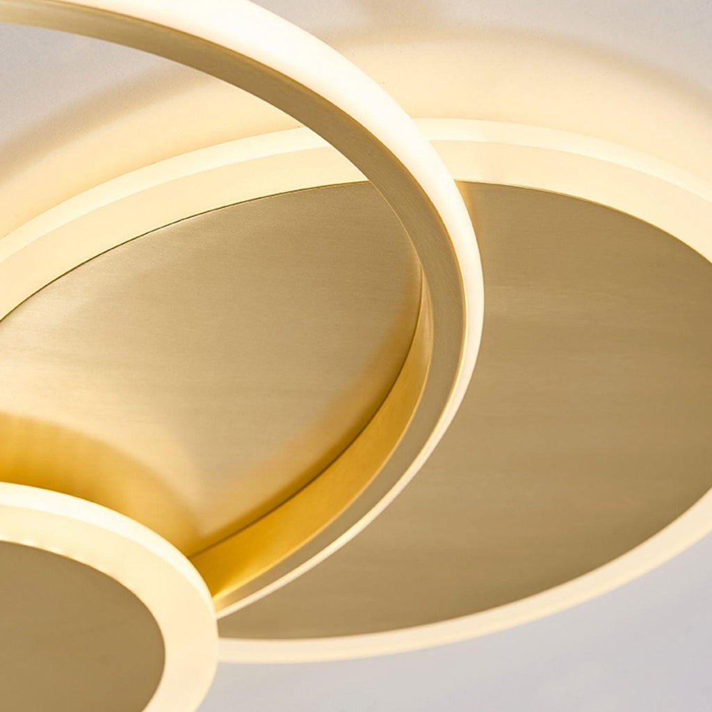 Baldenora Brass Ceiling Light-Moonnatur