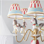 Carnelonna Fabric Chandelier-Moonnatur