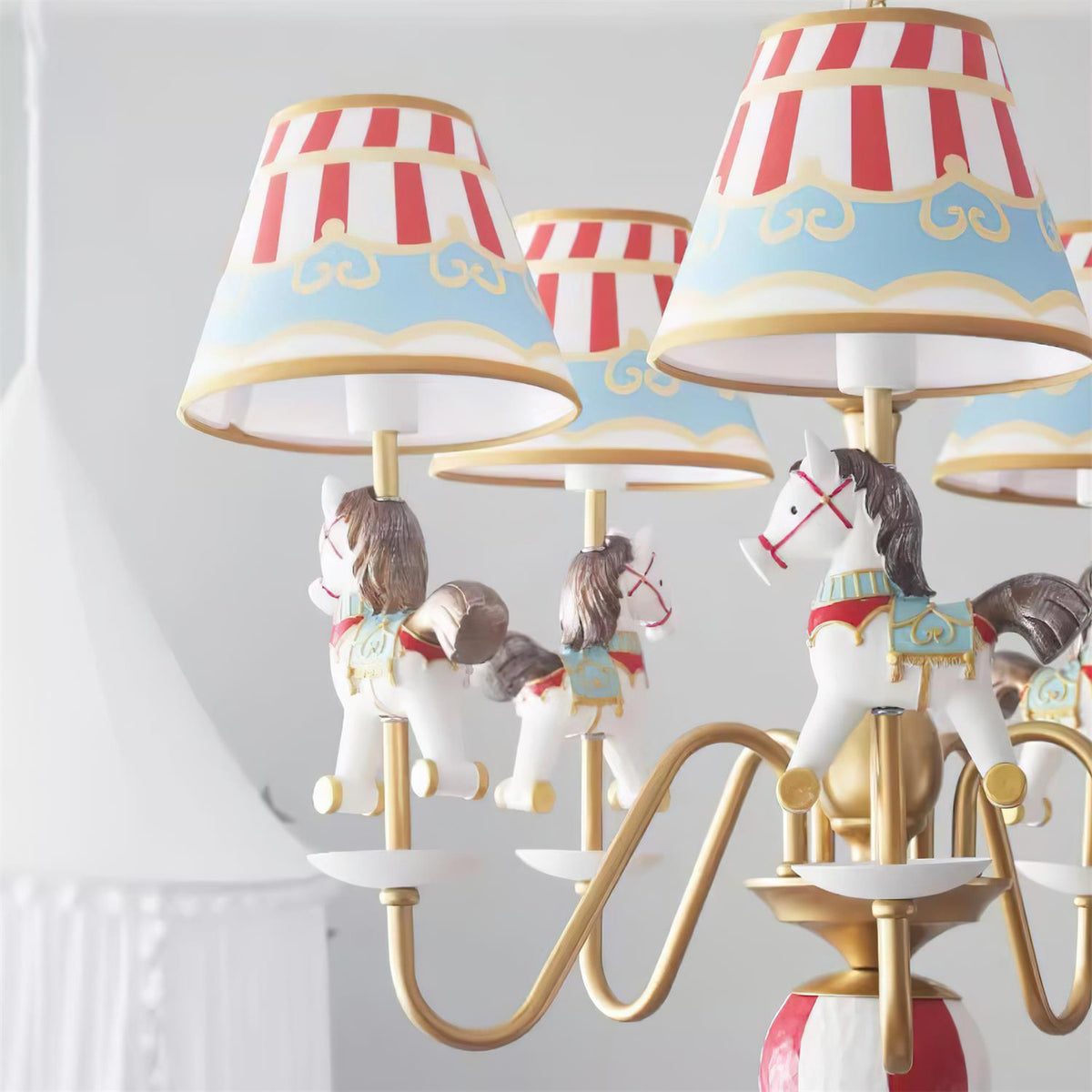 Carnelonna Fabric Chandelier-Moonnatur