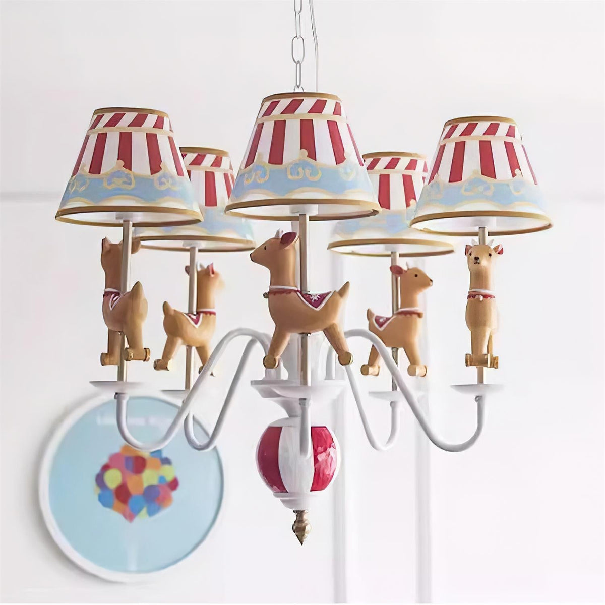 Carnelonna Fabric Chandelier-Moonnatur