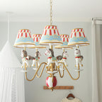 Carnelonna Fabric Chandelier-Moonnatur