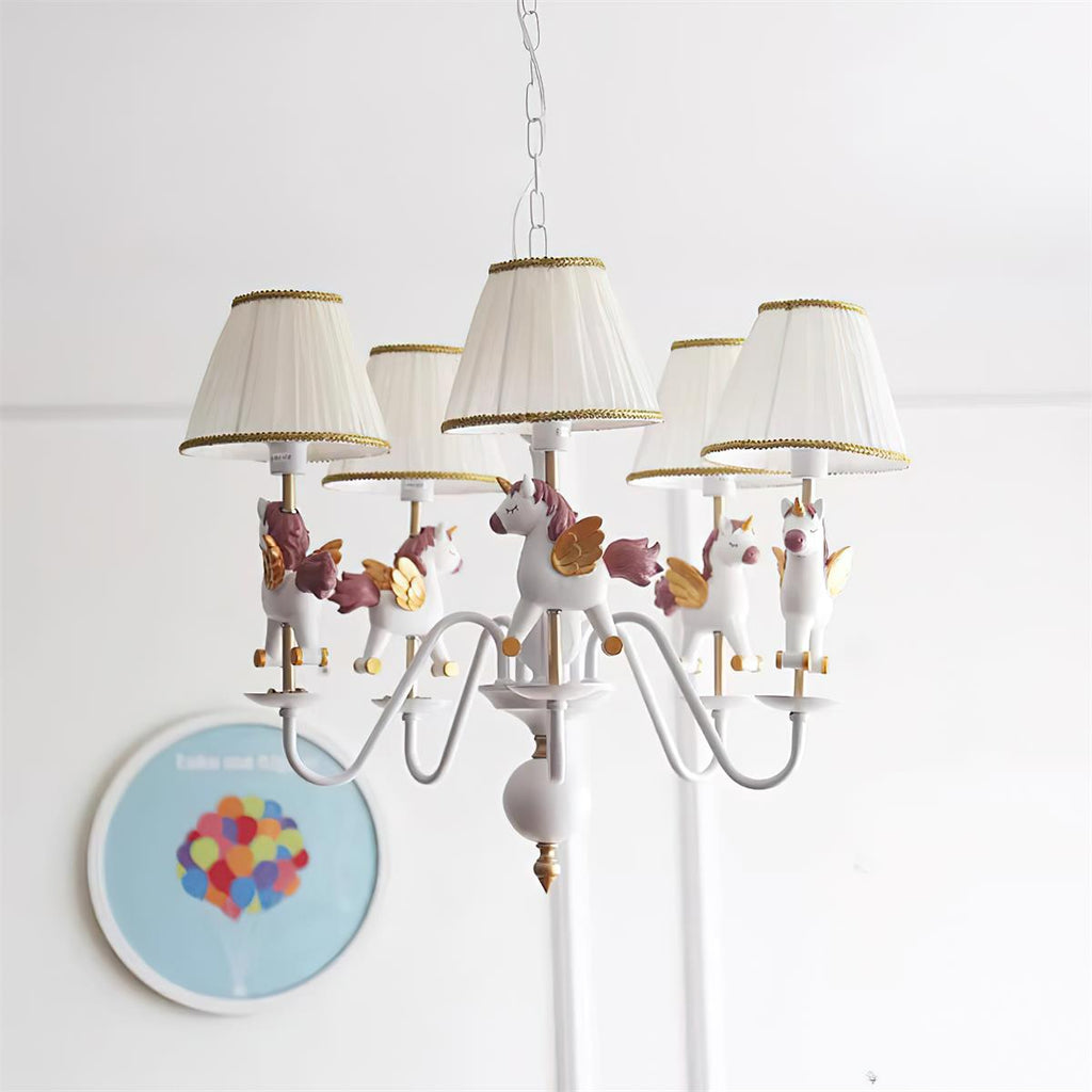 Carnelonna Fabric Chandelier-Moonnatur