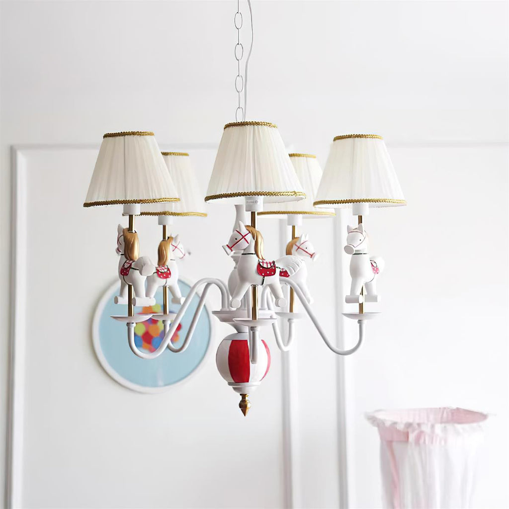 Carnelonna Fabric Chandelier-Moonnatur