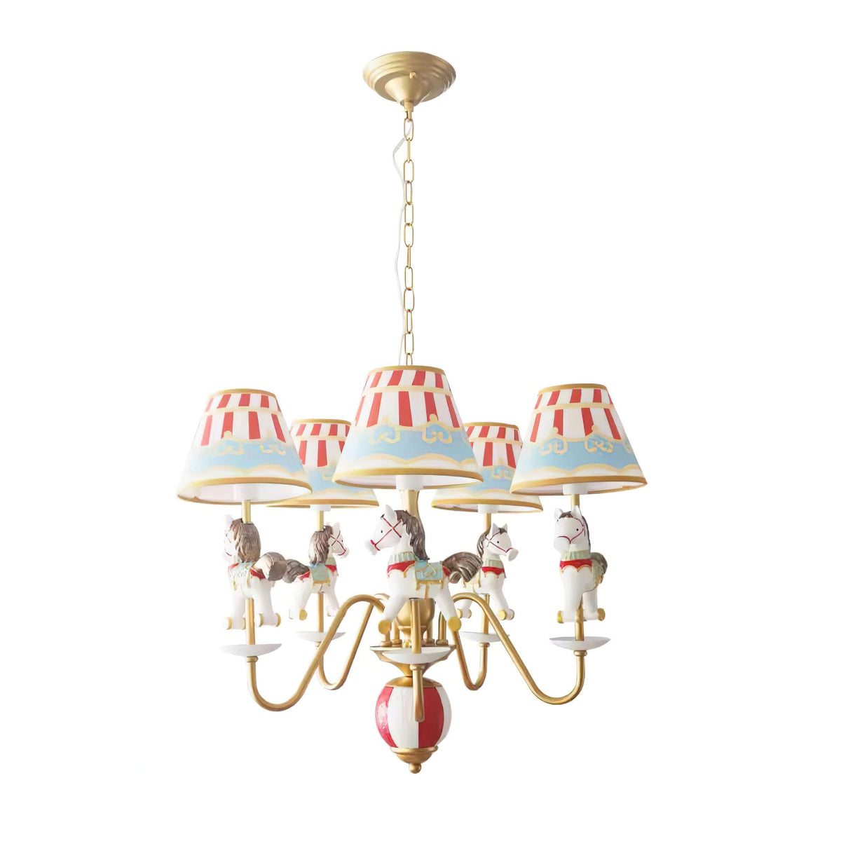 Carnelonna Fabric Chandelier-Moonnatur