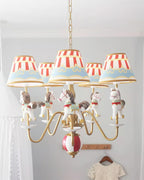 Carnelonna Fabric Chandelier-Moonnatur