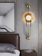Ladermoss Marble Wall Light-Moonnatur