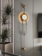Ladermoss Marble Wall Light-Moonnatur
