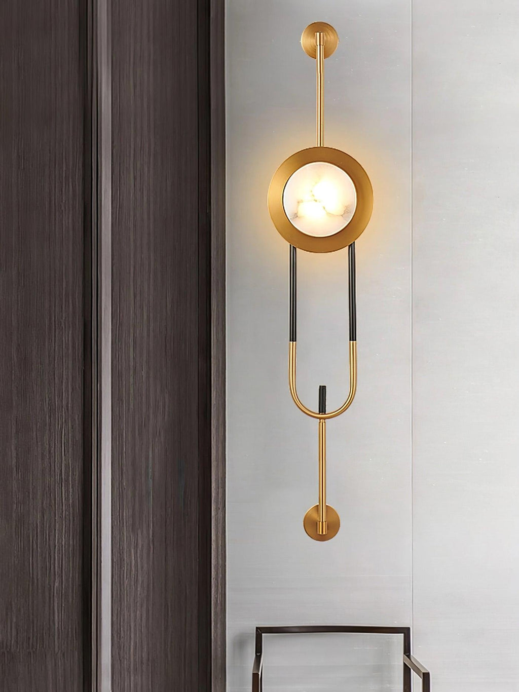 Ladermoss Marble Wall Light-Moonnatur