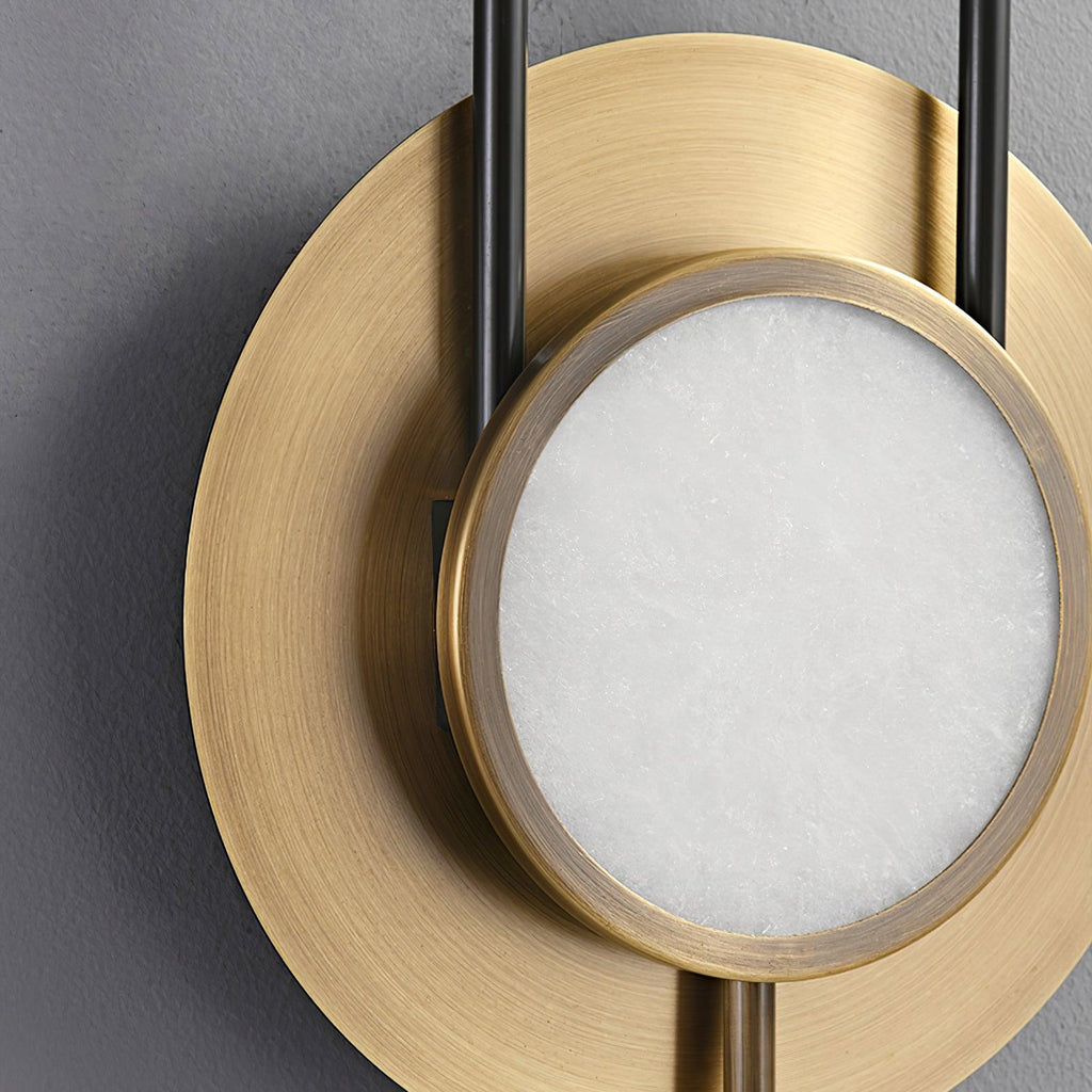 Ladermoss Marble Wall Light-Moonnatur
