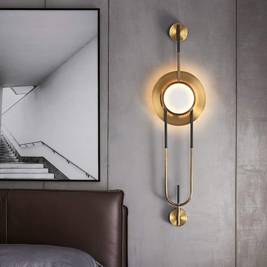 Ladermoss Marble Wall Light-Moonnatur