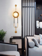 Ladermoss Marble Wall Light-Moonnatur