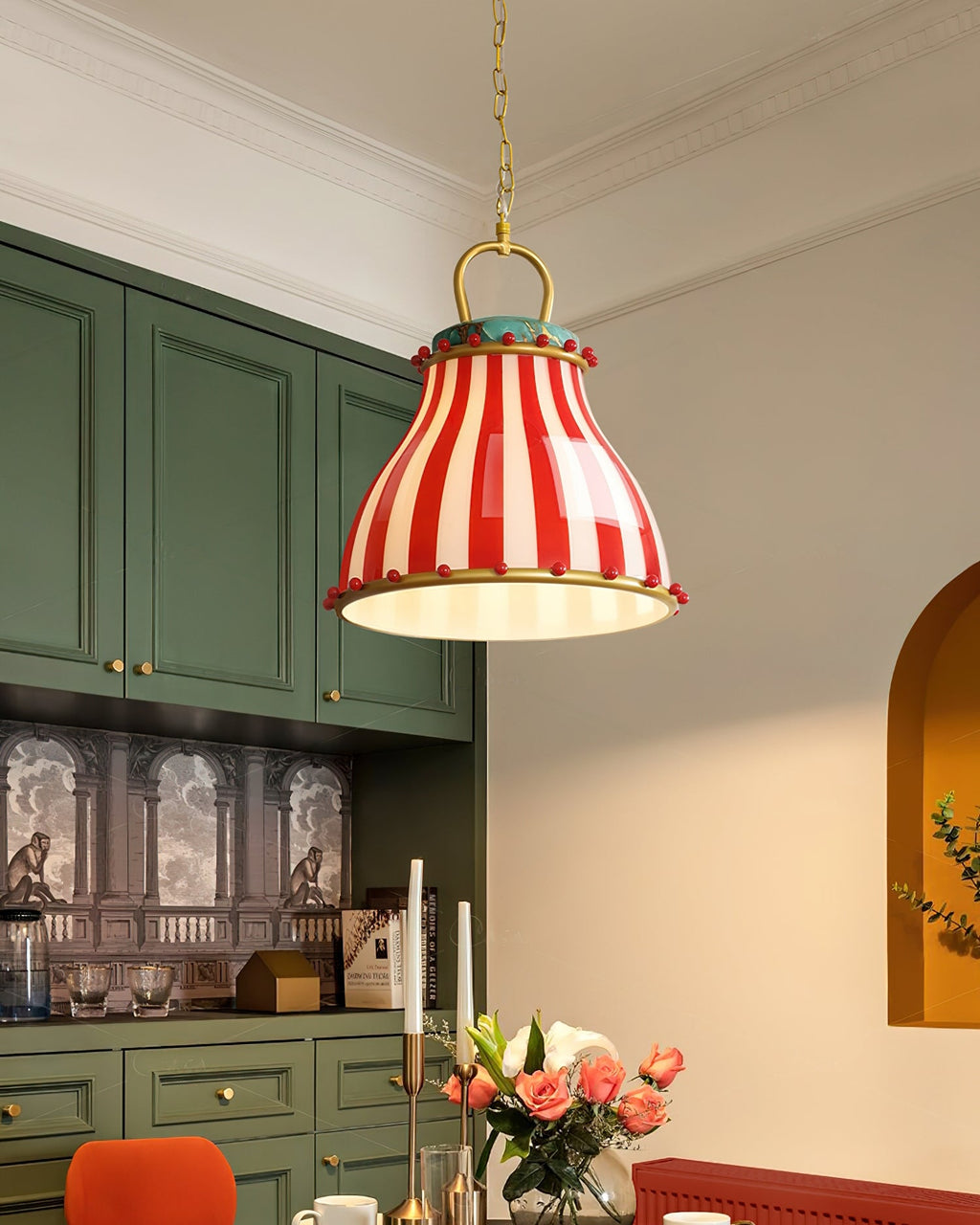 Merrenena Glass Pendant Light-Moonnatur