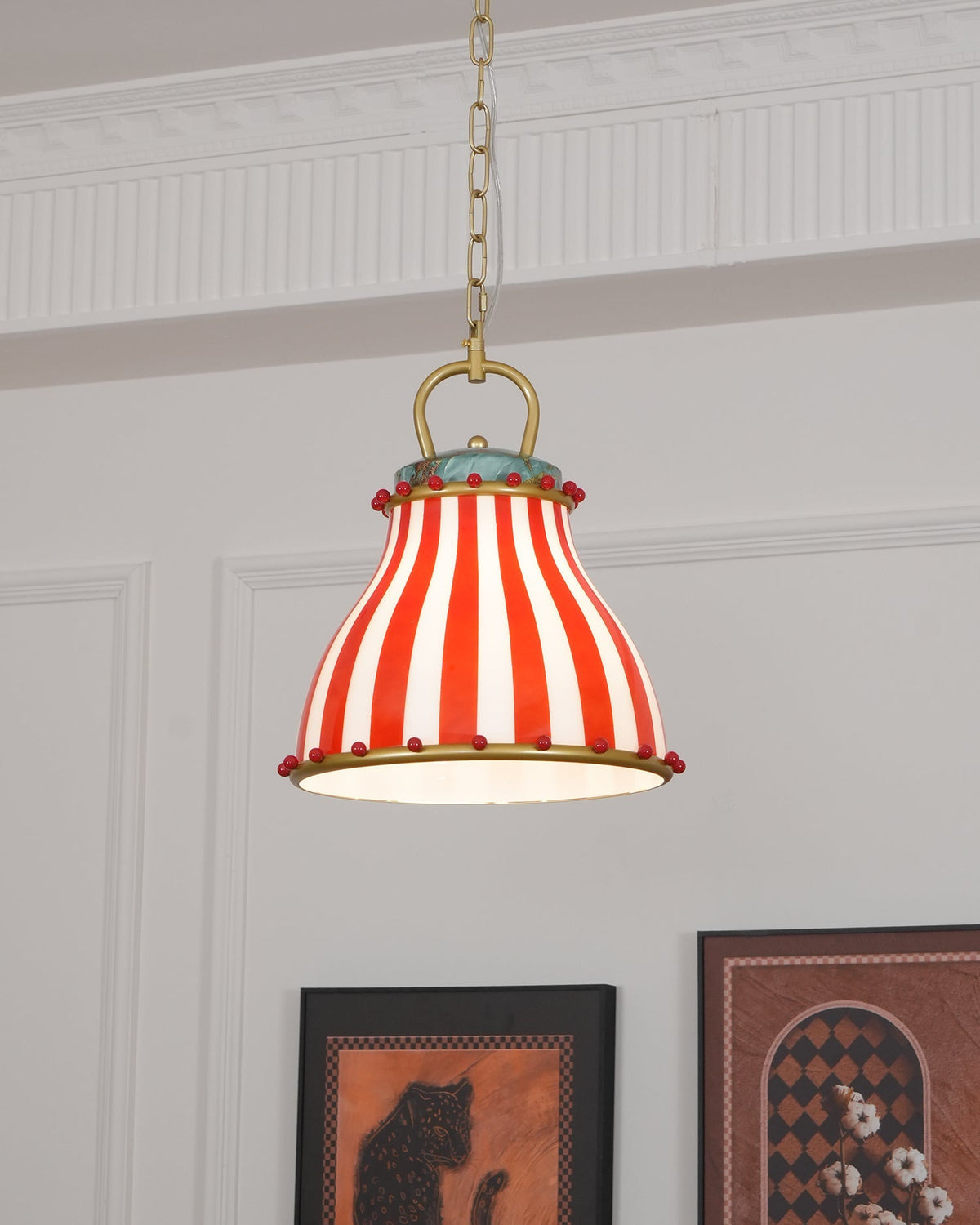 Merrenena Glass Pendant Light-Moonnatur