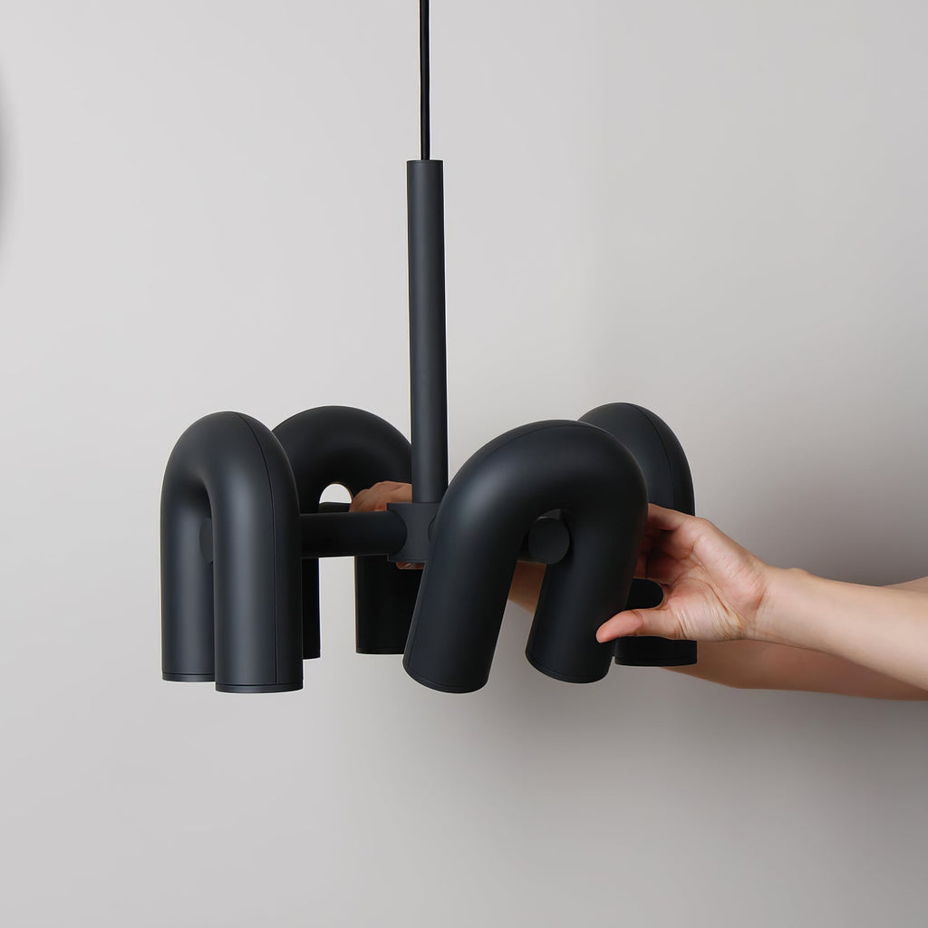 Merlenelle ABS Chandelier-Moonnatur