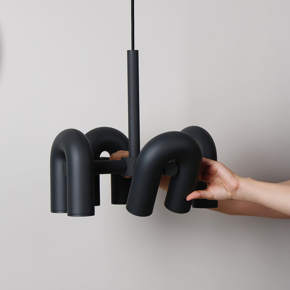 Merlenelle ABS Chandelier-Moonnatur