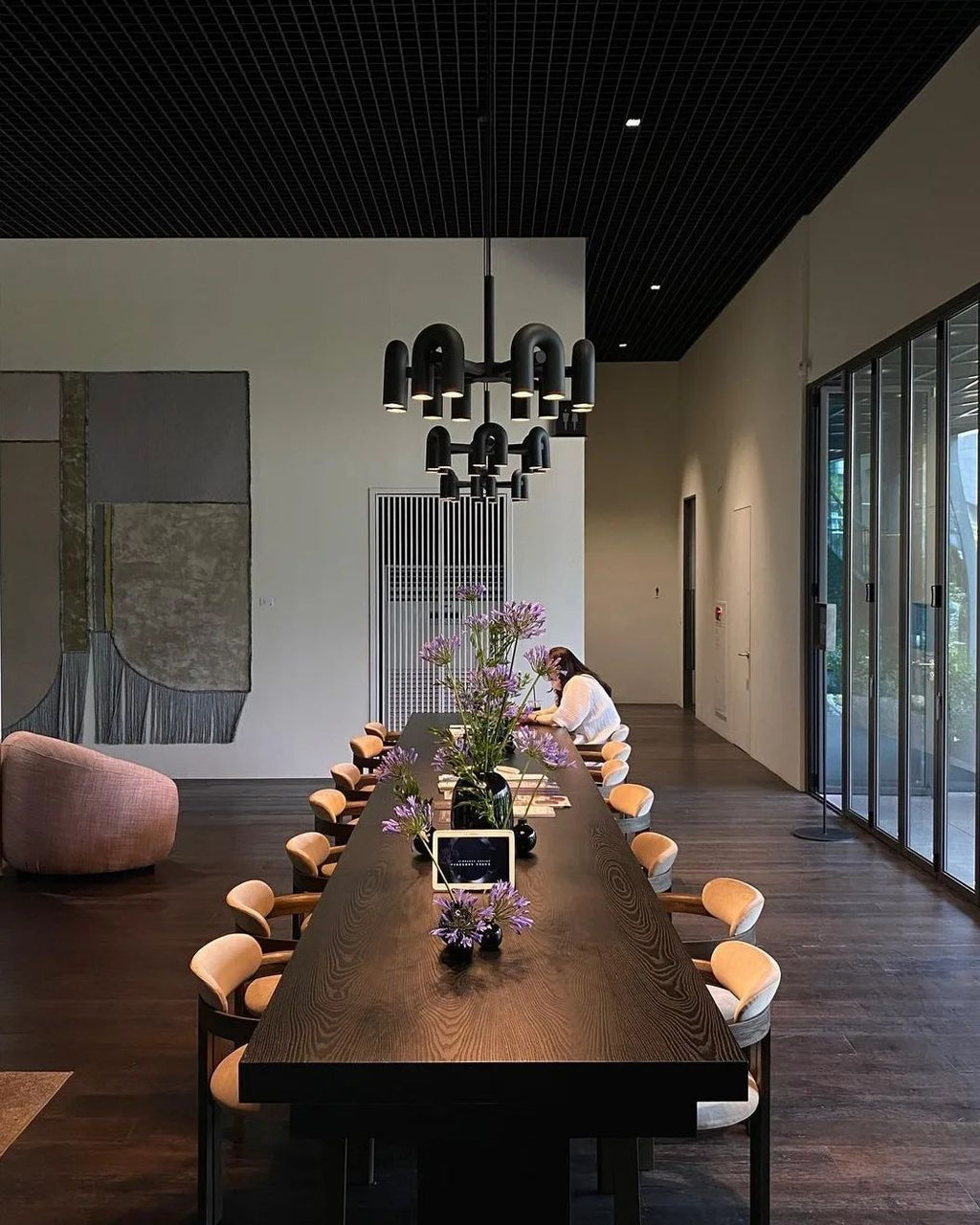 Merlenelle ABS Chandelier-Moonnatur